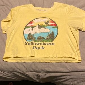URBAN OUTFITTERS// Small// cropped tee